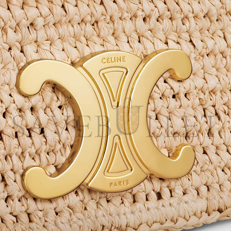 CELINE MULTIPOCHETTE IN RAFFIA 10M432FWI.02NT (23*11*4cm) CELINE MULTIPOCHETTE IN RAFFIA 10M432FWI.02NT (23*11*4cm)